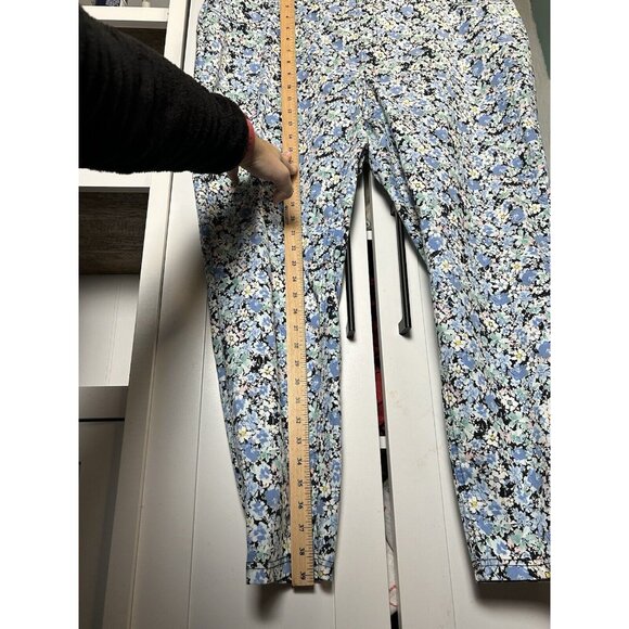 Terra & Sky Women Plus Size Super Soft Jegging Ditsy Floral 2X(20W-22W)‎ Skinny - Picture 3 of 10